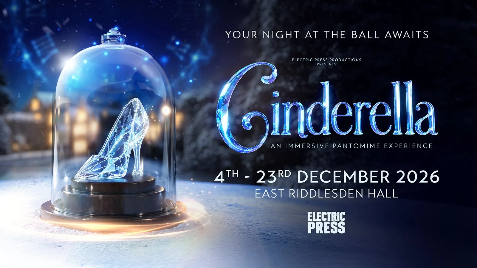 Cinderella Immersive Pantomime Cast Set for East Riddlesden Hall