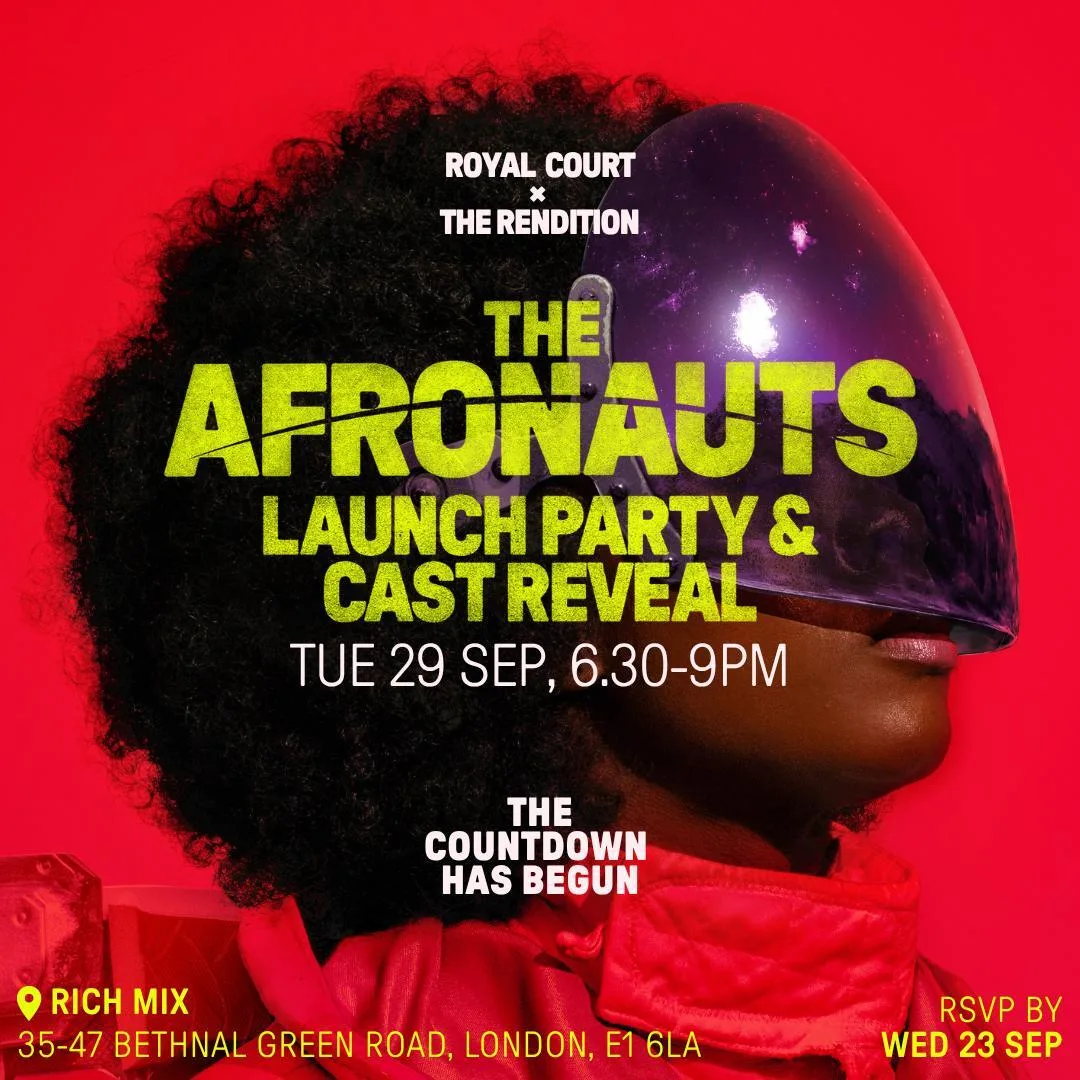 The Afronauts Cast Reveal: Ryan Calais Cameron's Royal Court Launch at Rich Mix