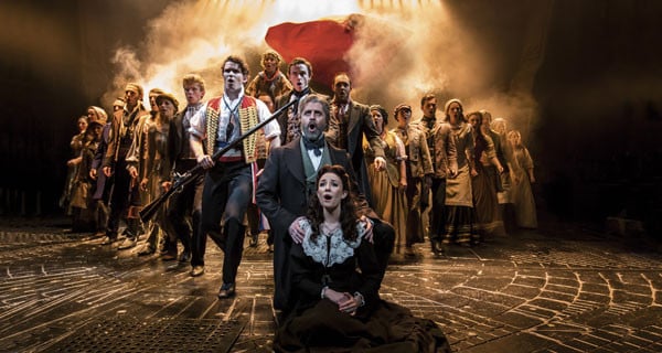 Les Miserables. One Day More at London's Queens Theatre