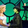 Emily Tierney (Glinda) and Ashleigh Gray (Elphaba) in Wicked the Musical
