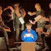 Joshua Jenkins and the cast of The Curious Incident Of The Dog In The Night Time currewntly on tour in the UK