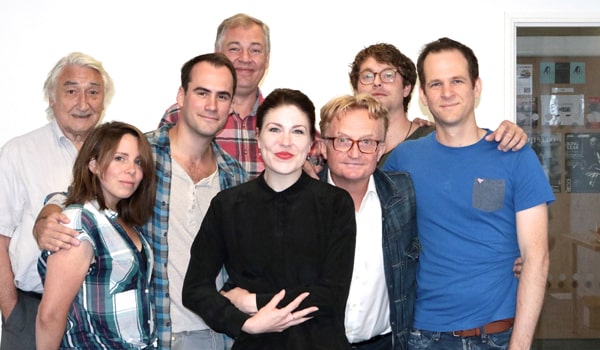 The cast of Casa Valentina at the Southwark Playhouse.