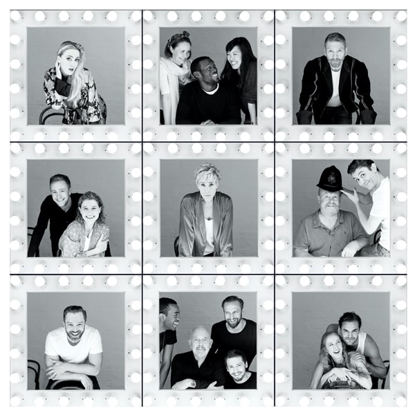 The cast of Harlequinade being presented by The Kenneth Branagh Theatre Company starring Zoe Wannamaker