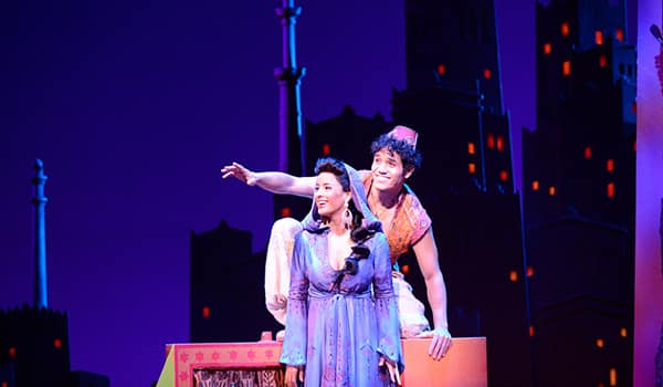 Aladdin on Broadway at the New Amsterdam Theatre