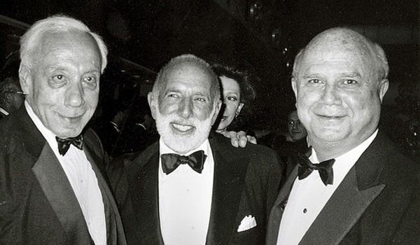 Bernie Jacobs, Jerome Robbins and Gerald Schoenfeld.