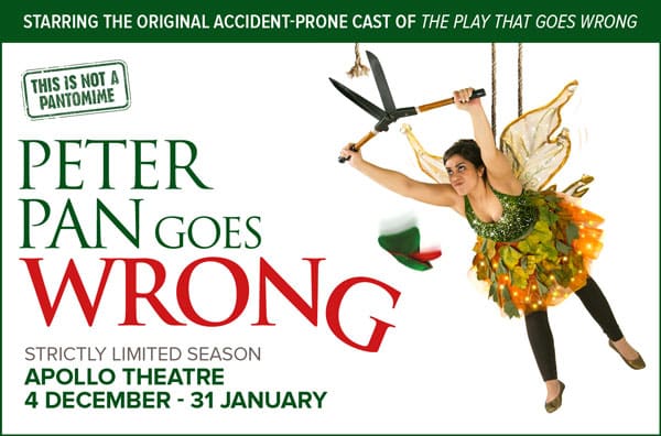 Peter Pan Goes Wrong at the Apollo Theatre