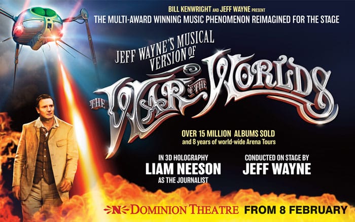 The War Of The Worlds at the Dominion Theatre London
