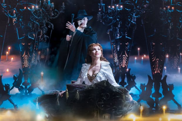Celinde Schoenmaker as Christine Daae in The Phantom Of The Opera
