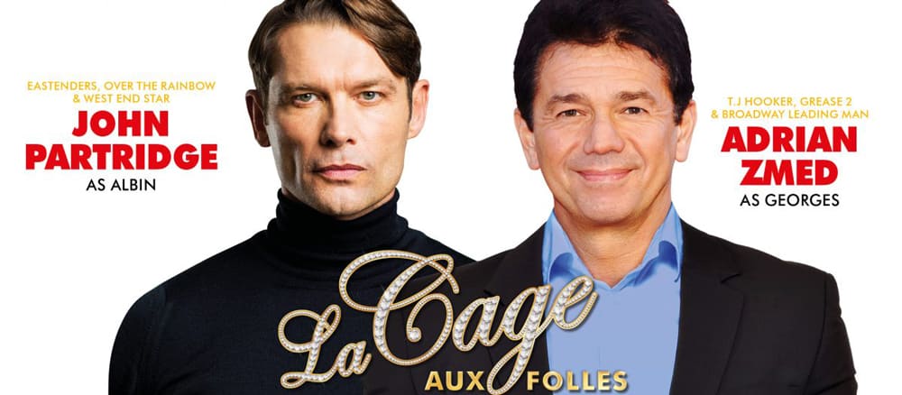 John Patridge and Adrian Zmed to star in La Cage Aux Folles Uk Tour