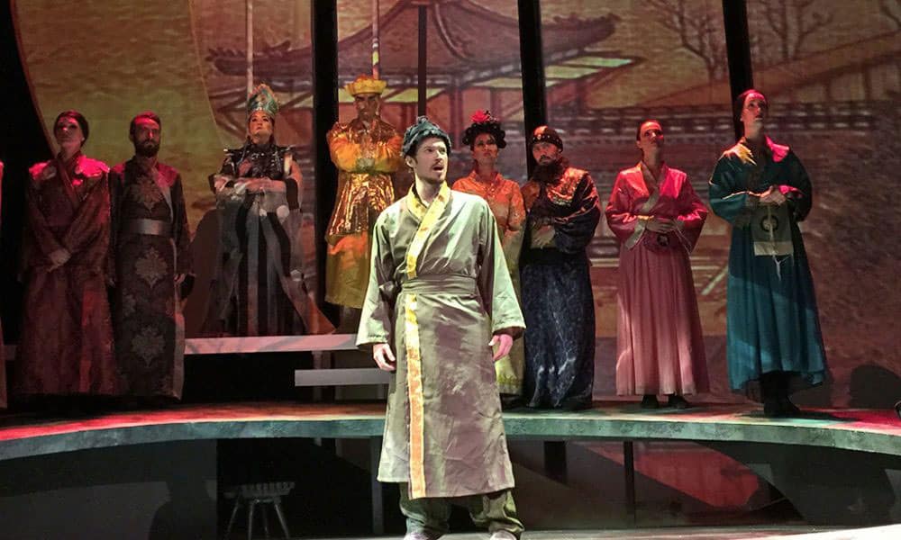 Marco Polo the musical at the Shaw Theatre