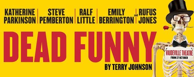 Book now for Dead Funny at the Vaudeville Theatre