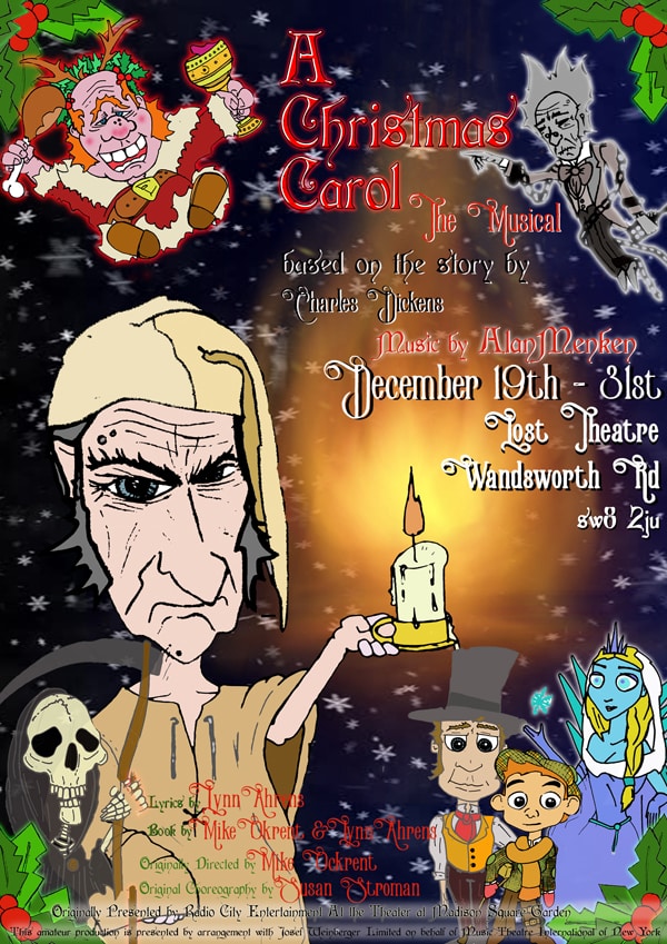 Lost Theatre presents A Christmas Carol The Musical