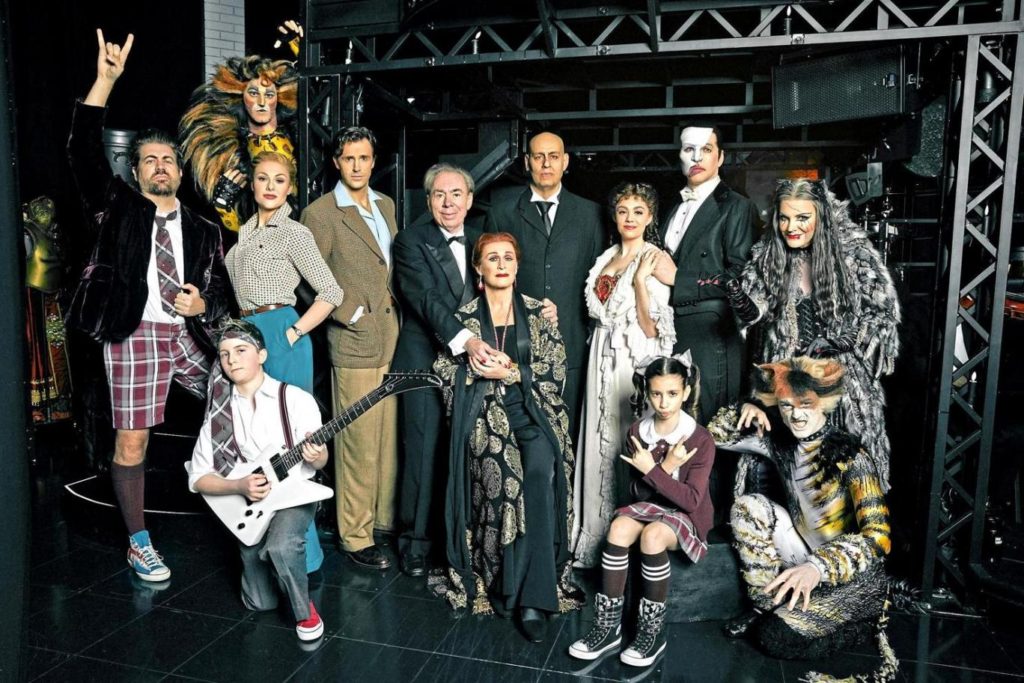 Andrew Lloyd Webber becomes first composer for 53 years to have 4 shows running concurrently on Broadway