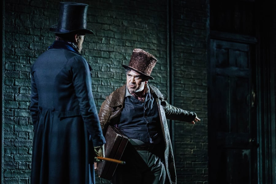 Young Marx opens the Bridge Theatre London's newest theatre