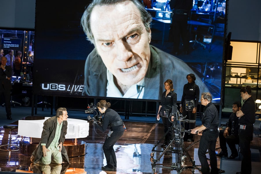 Bryan Cranston in Network at the National Theatre