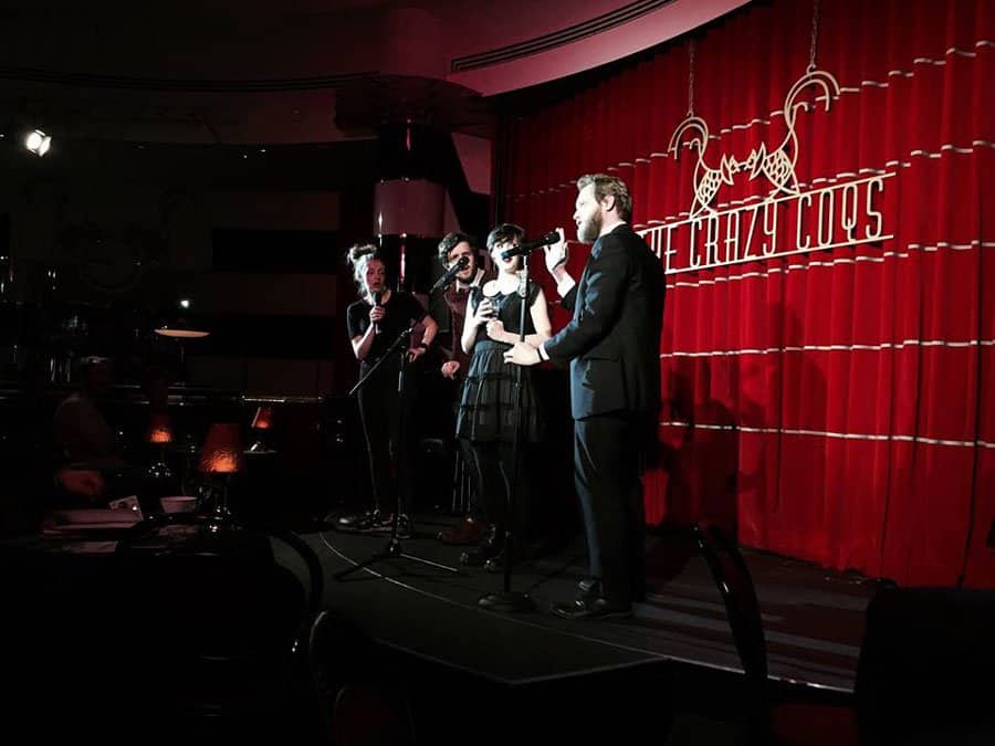 PÖJJ perform as part of The Night at Crazy Coqs