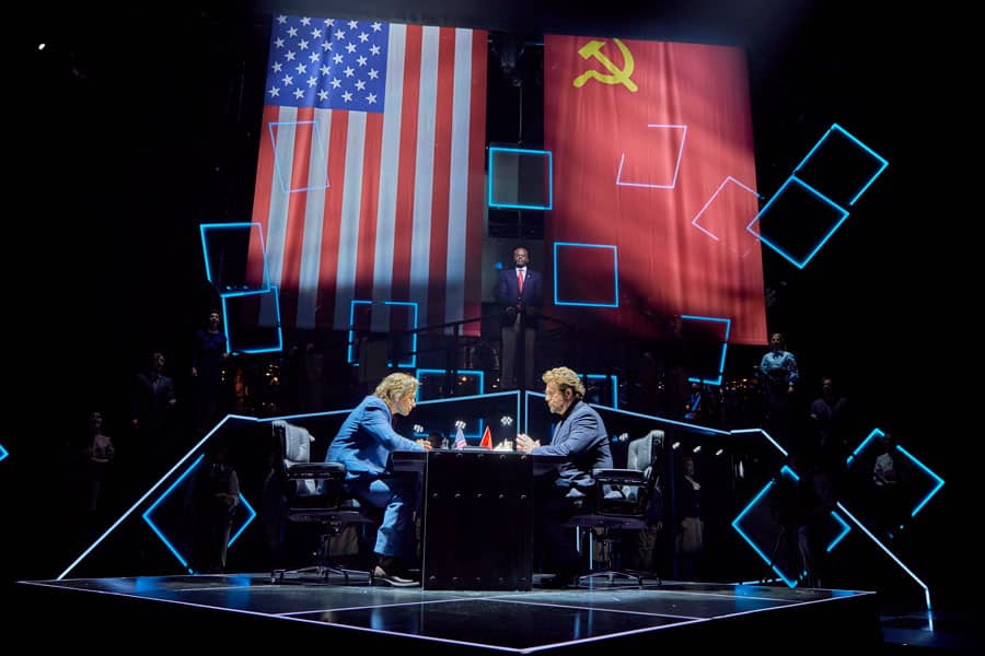 Chess the musical review at London Coliseum