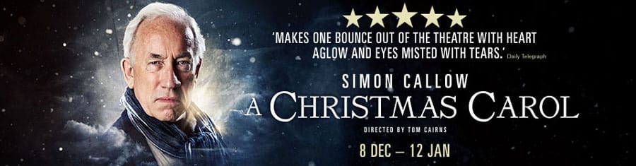A Christmas Carol review Simon Callow Arts Theatre