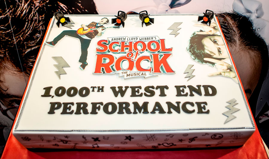 School Of Rock 1000th West End performance