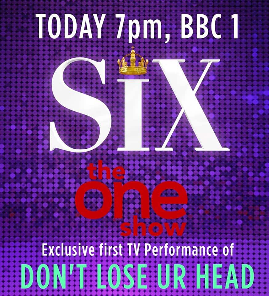 Six musical BBC One Show