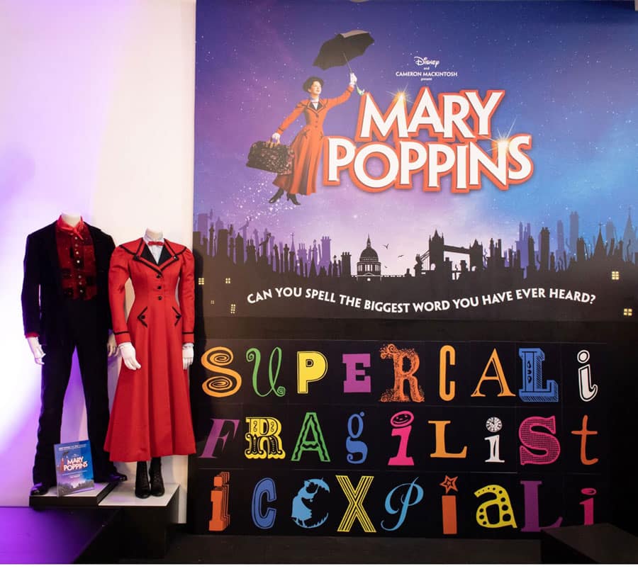 Mary Poppins the musical on stage