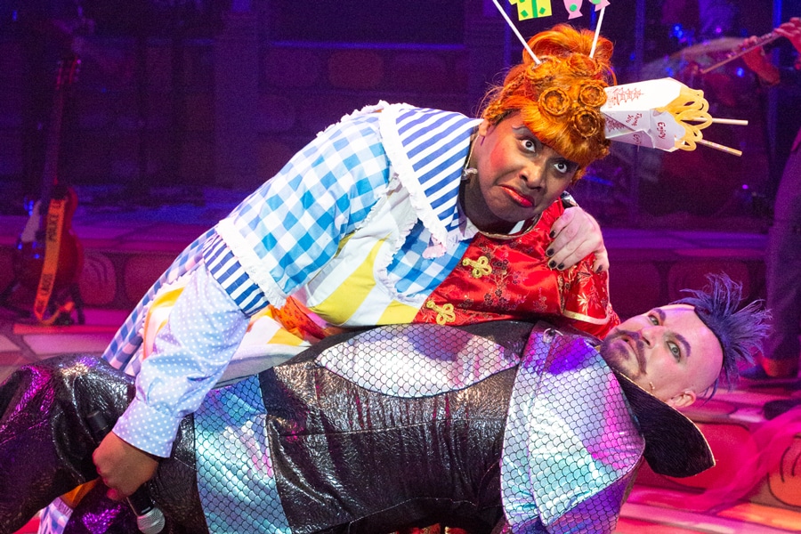 Aladdin review New Wolsey Theatre