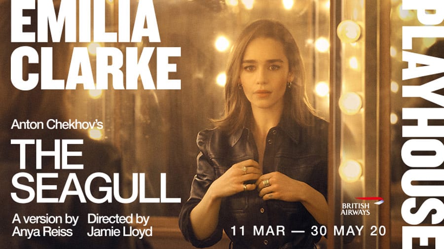 The Seagull Playhouse Theatre Emilia Clarke