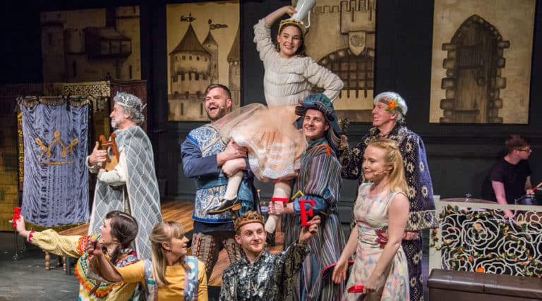 once upon a mattress old log review