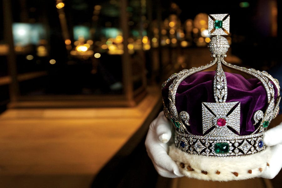 Crown Jewels at The Tower Of London