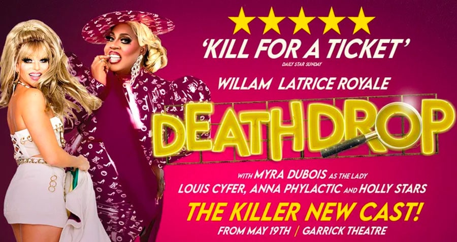 Death drop Garrick Theatre