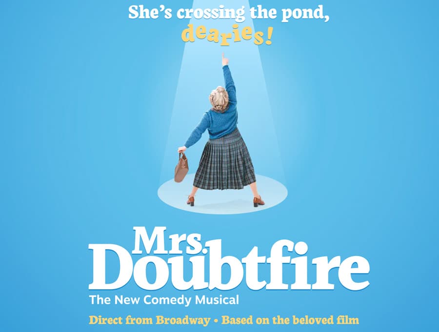 Book Mrs Doubtfire tickets