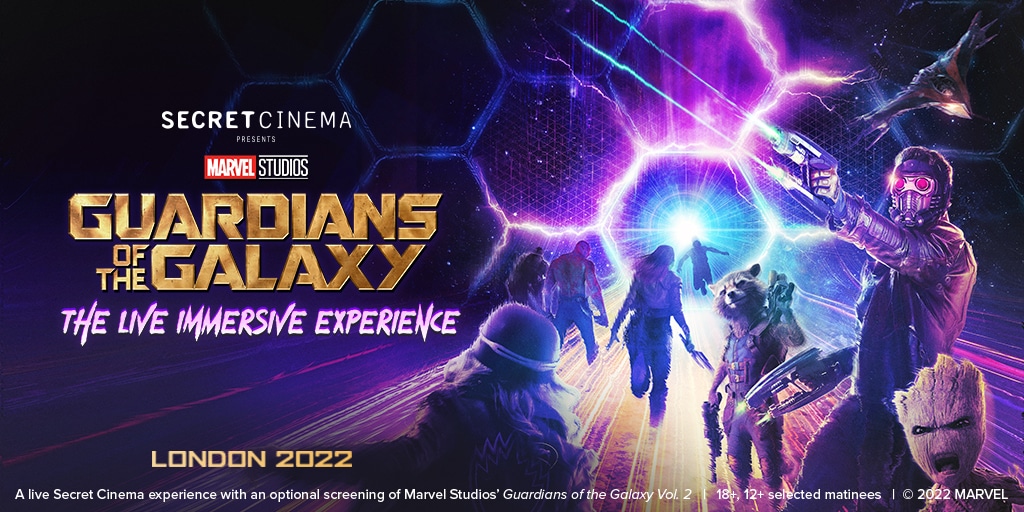 Secret Cinema Guardians Of The Galaxy