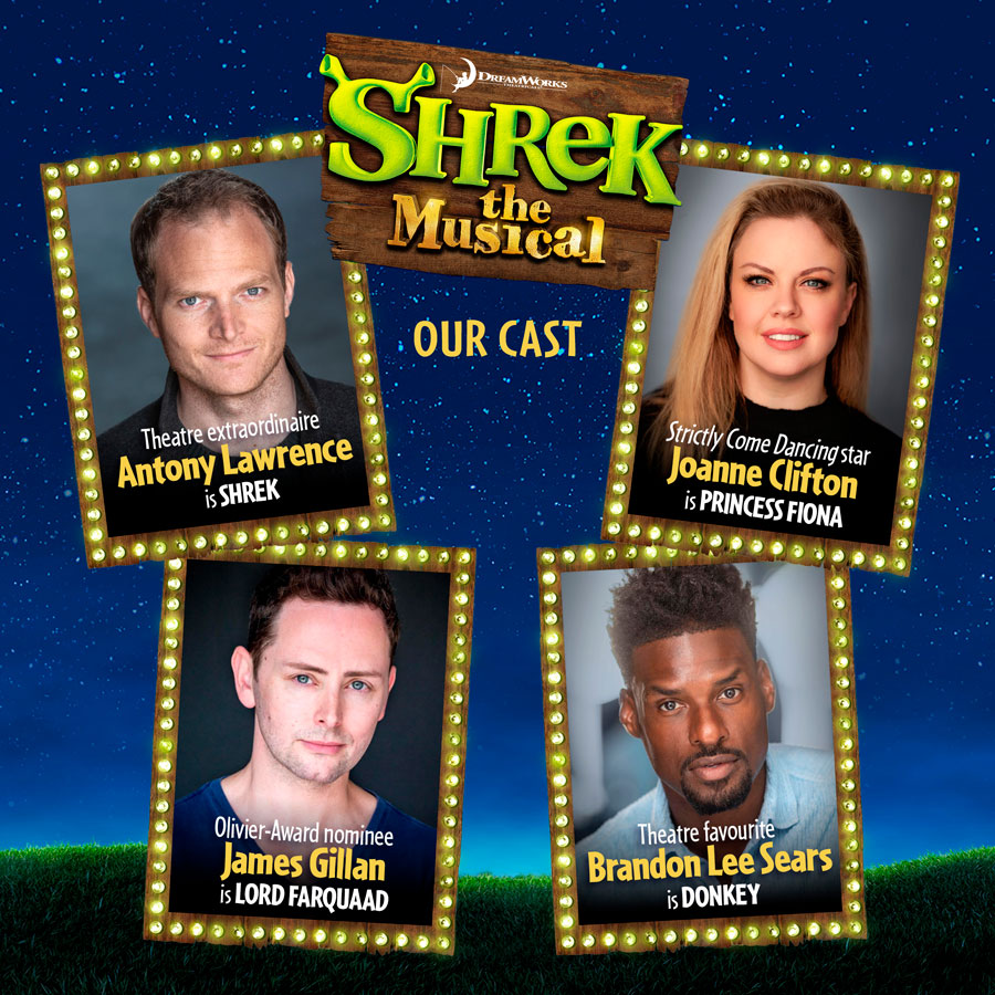 Shrek UK Tour cast
