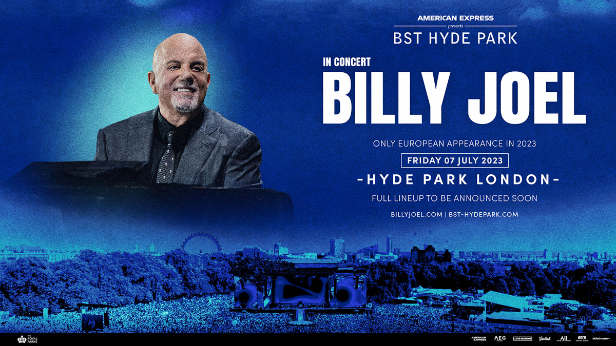Billy Joel BST Hyde Park 2023 tickets