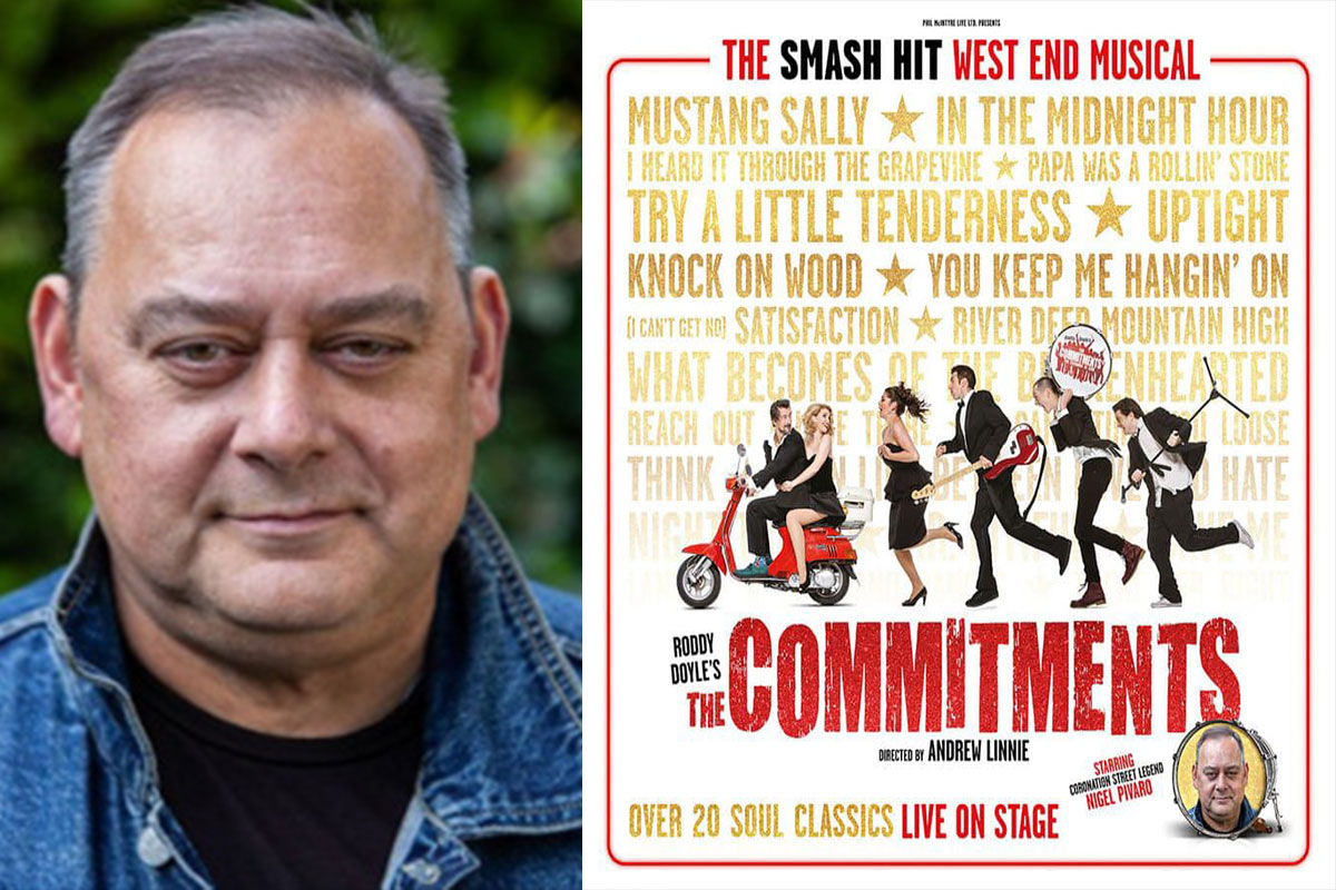 INTERVIEW: Nigel Pivaro returns to the stage after 20 years in The Commitments musical tour