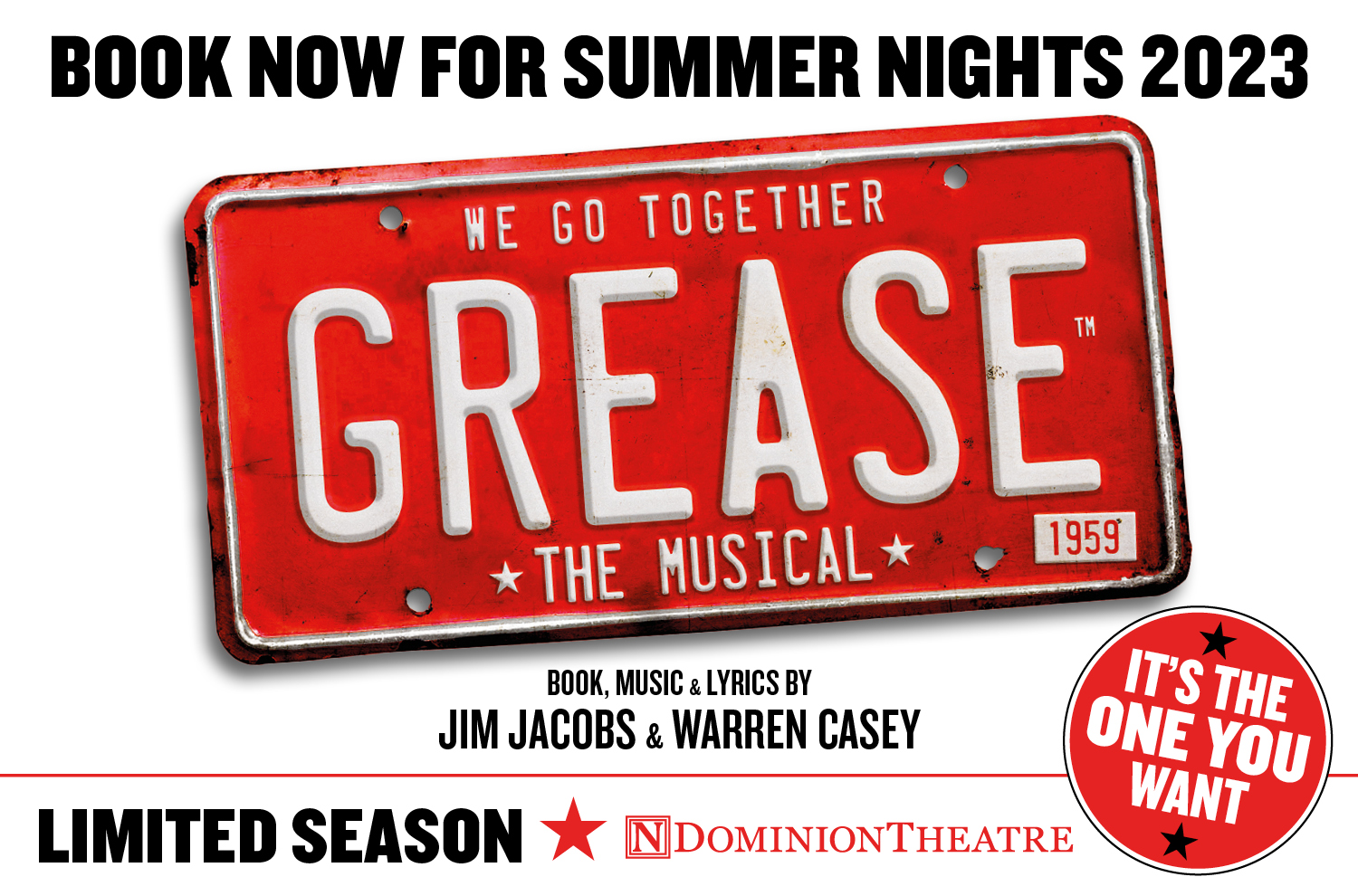 Grease London tickets