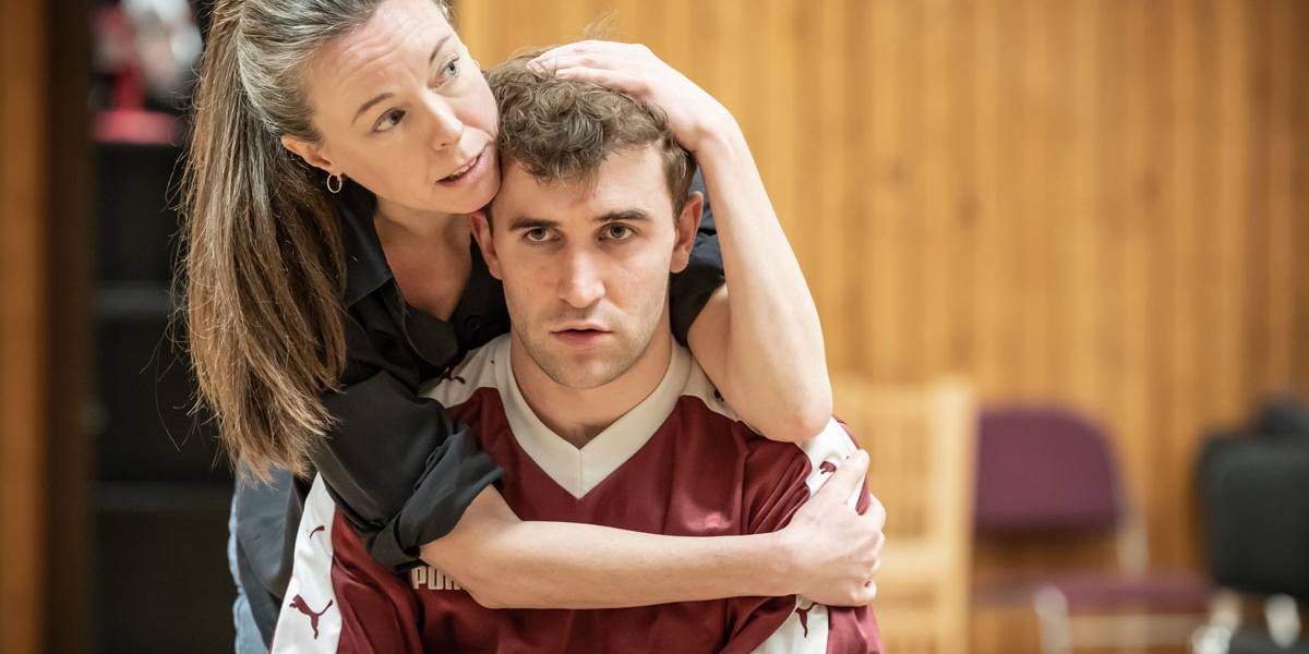 FIRST LOOK: Callum Scott Howells in rehearsal for Romeo and Julie at the National Theatre
