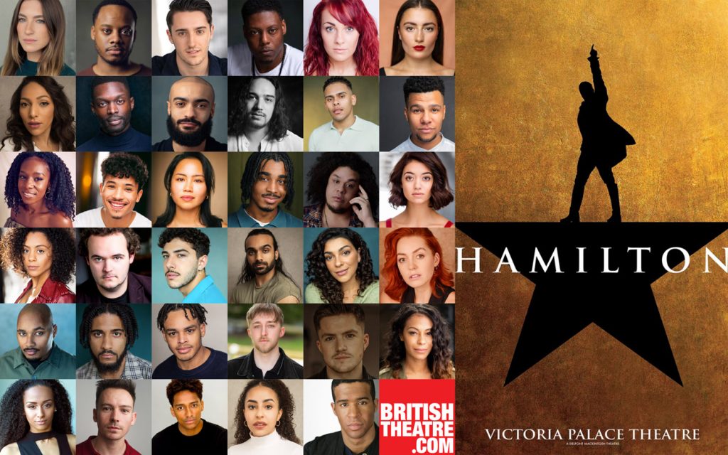 Hamilton London 2023 Hamilton Cast 2023