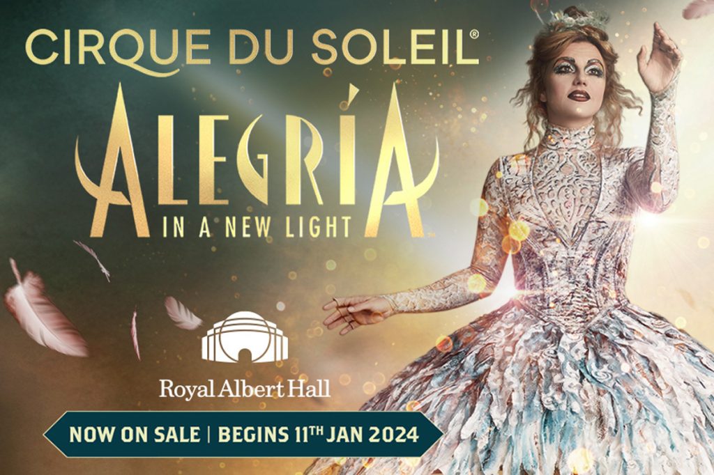 Cirque Du Soleil returns to London in 2024 with Alegria