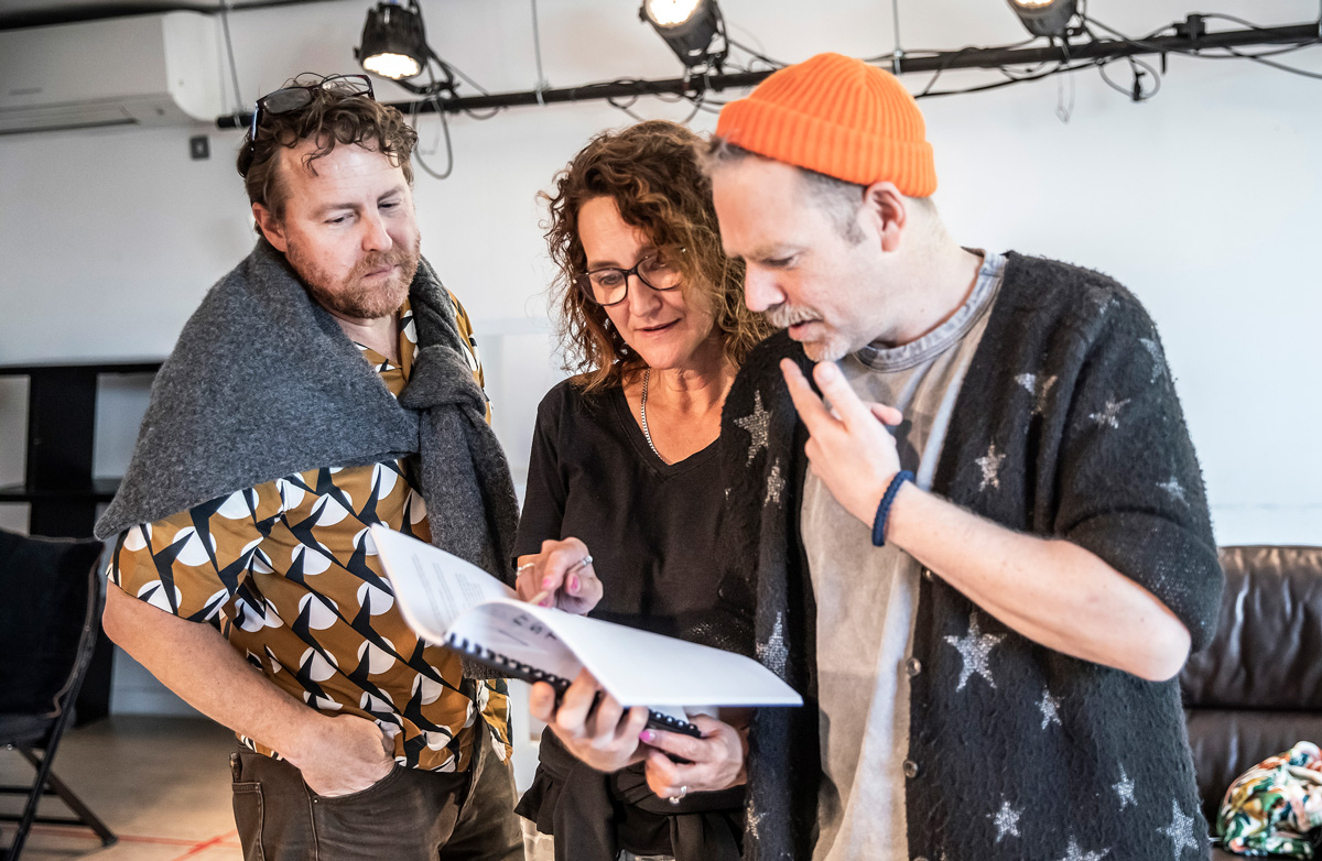 It's Headed Straight Towards Us at Park Theatre - First Look Rehearsal Photos